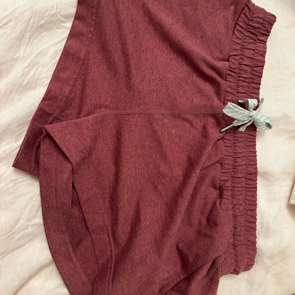 Vuori Women's Burgundy Shorts
